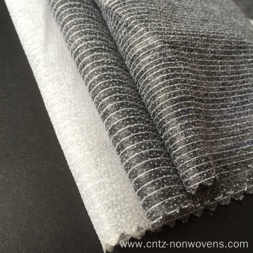 Polyester Stocklot Nonwoven Fusible Interlining for Shirts